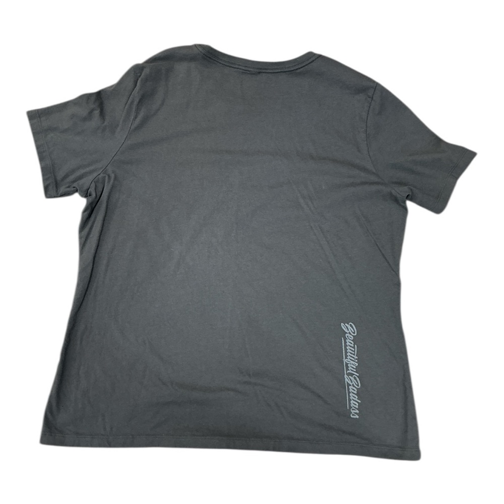 Grunt Style Charcoal Short Sleeve Tee with Chest Logo - Picture 2 of 5